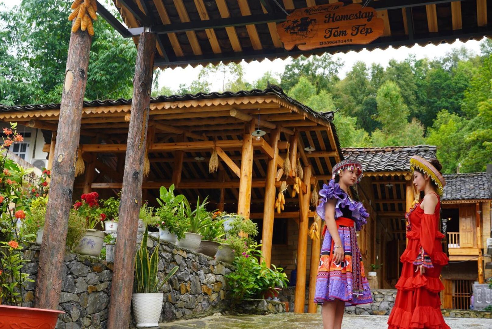 Tom Tep Homestay Ha Giang Buitenkant foto