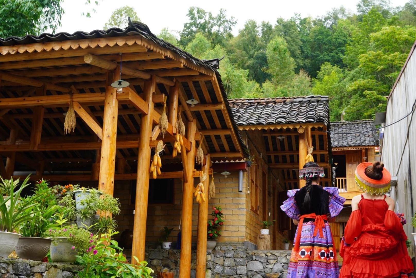 Tom Tep Homestay Ha Giang Buitenkant foto