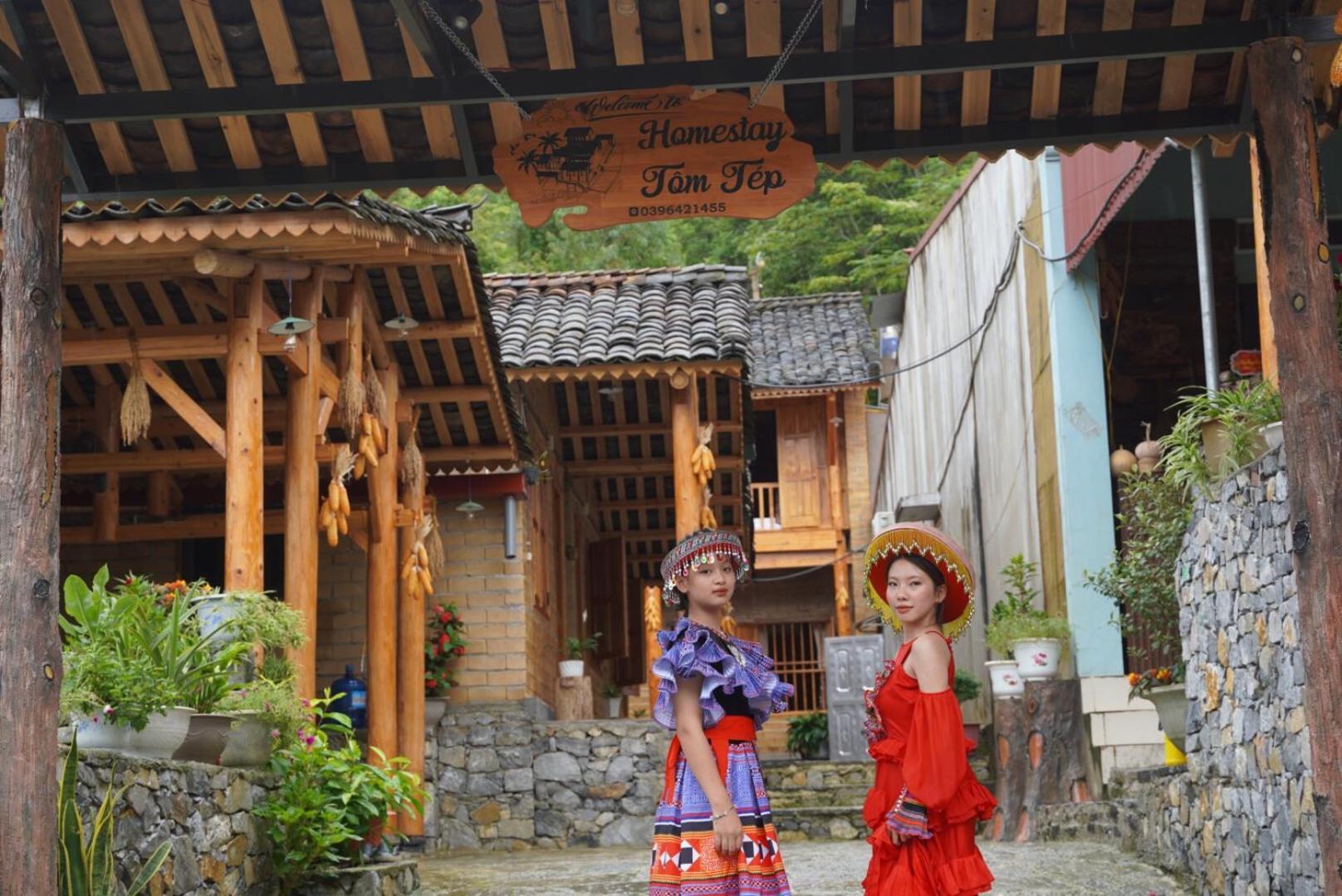 Tom Tep Homestay Ha Giang Buitenkant foto