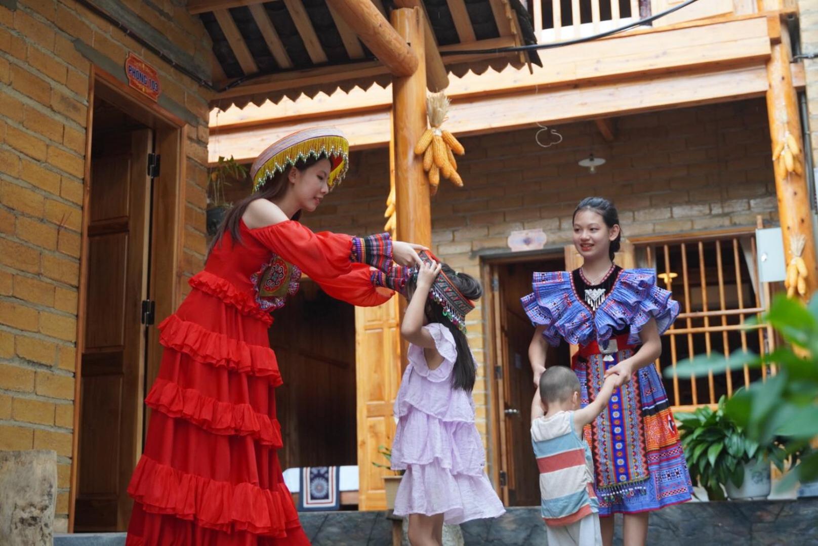 Tom Tep Homestay Ha Giang Buitenkant foto